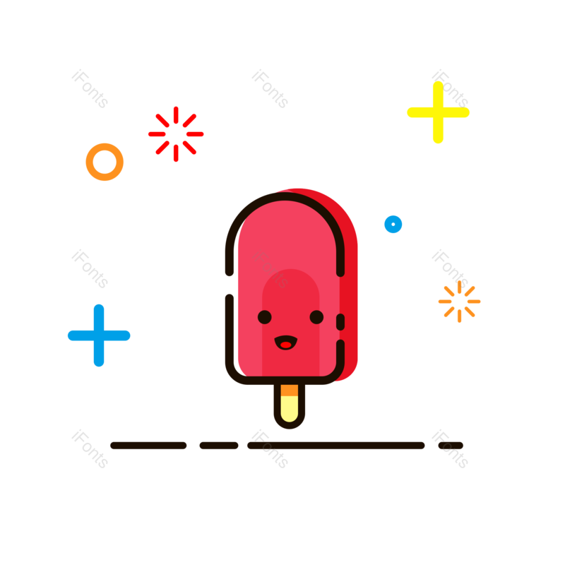 图标图片,卡通元素,夏天PNG,清凉免抠素材